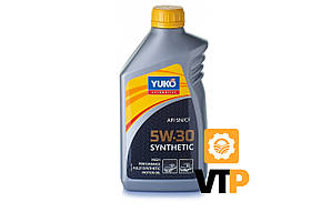 Олива моторна YUKO SYNTHETIC 5W-30 API SN/CF каністра 1л ПЕ