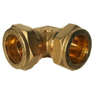 Куточок обтискний для мідної труби TIEMME 90 x 15