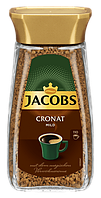 Растворимый кофе Якобз Кронат 200 грамм в стеклянной банке | Чехия