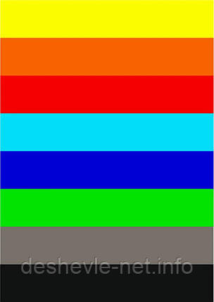 Кольоровий папір двостороння 16 аркушів, 8 кольорів, фото 2