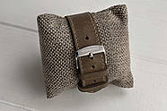 Дерев'яний наручний годинник SkinWood White, фото 7