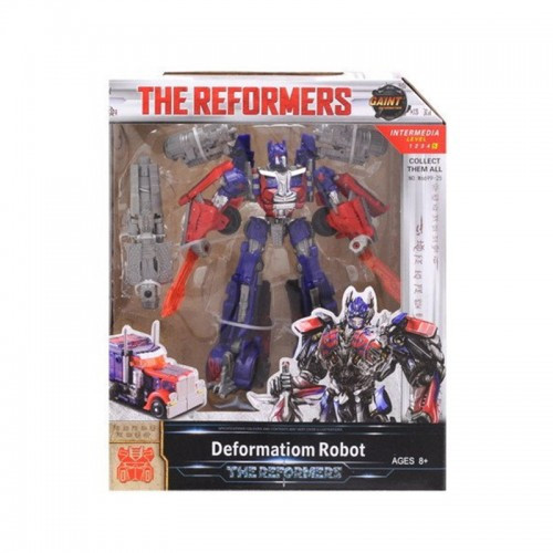 Дитячий mebelime трансформер Optimus Prime W6699-25-1 машинка + робот