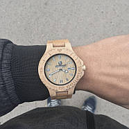 Дерев'яний наручний годинник Maple Classic, фото 9