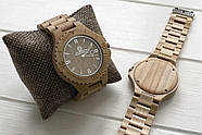 Дерев'яний наручний годинник Maple Classic, фото 10