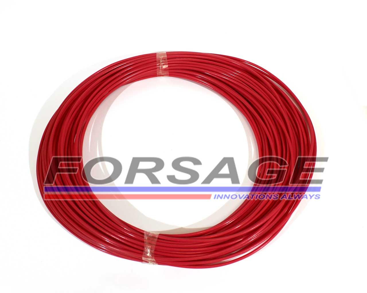 Тефлоновий  канал під алюмінієвий дріт Ø1,0 - 1,2 мм (червоний), фото 1