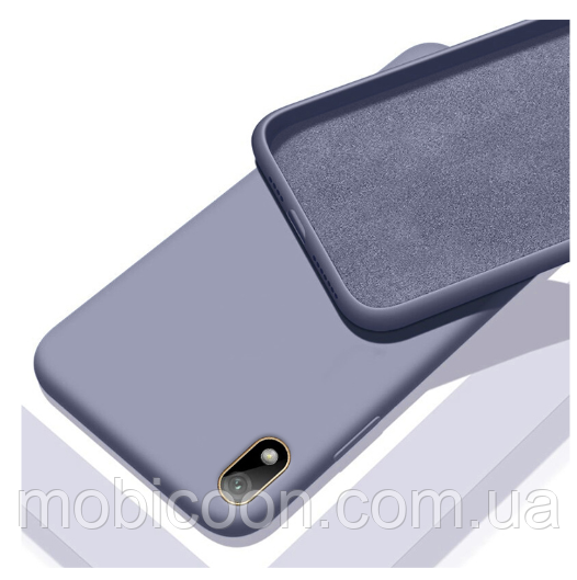 Чохол Silicone Case full для Huawei Y5 2019 Violet бузковий (хуавей 05), фото 1