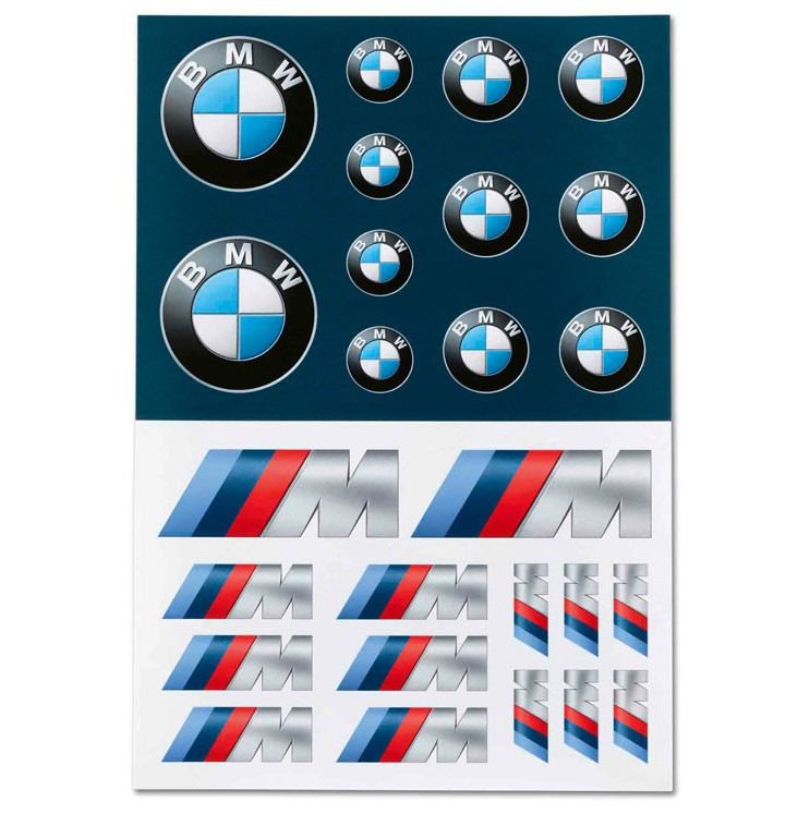 Набір наклейок BMW Sticker Set артикул 80282466211