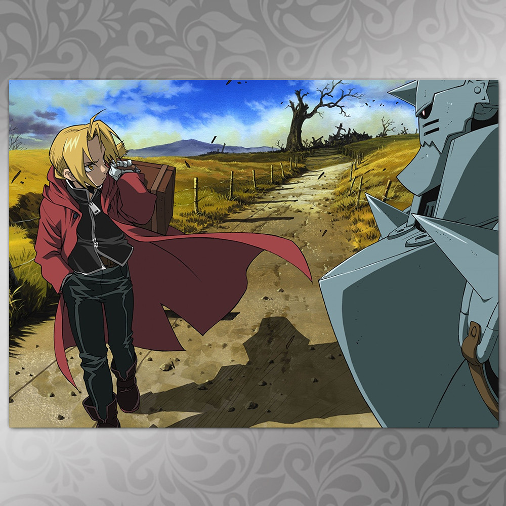 Плакат A4 Аніме Fullmetal Alchemist 021