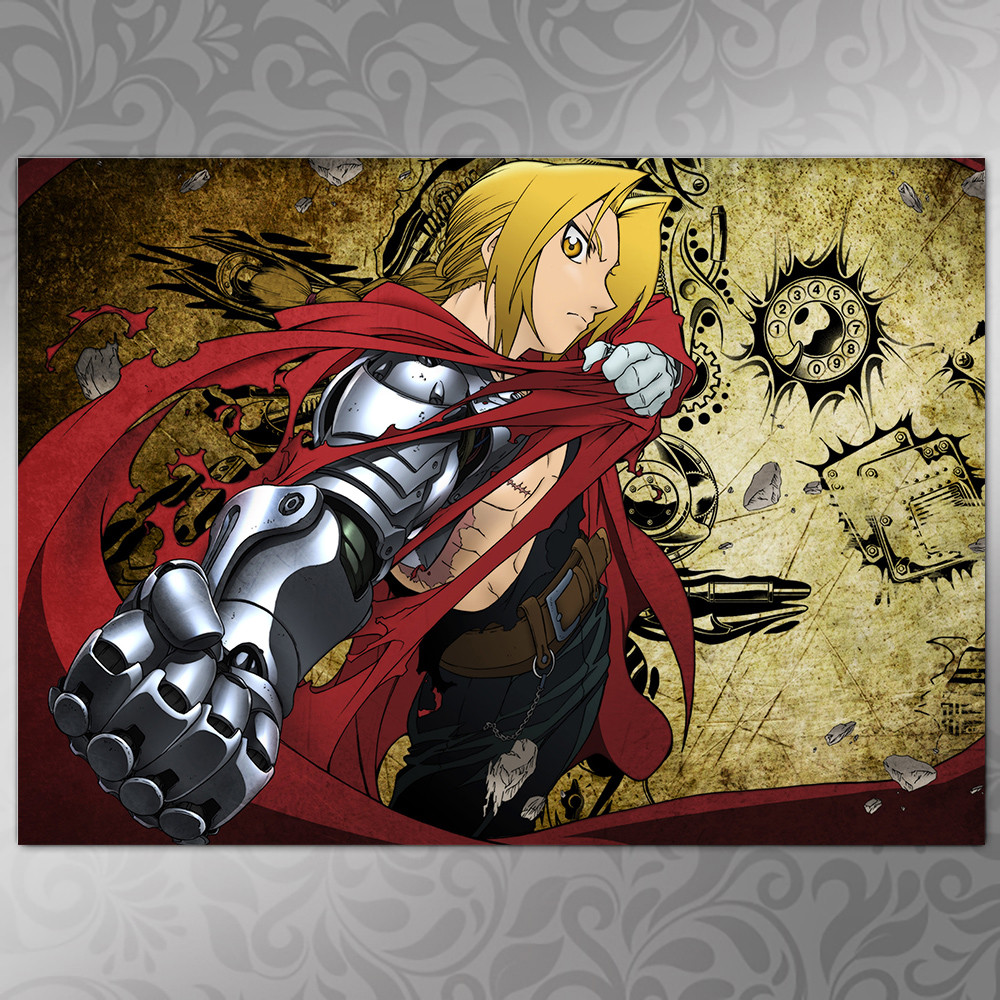 Плакат A3 Аніме Fullmetal Alchemist 023