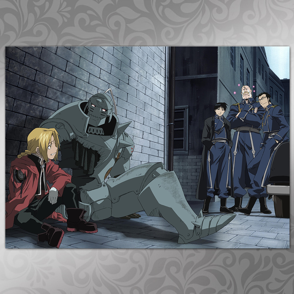 Плакат A4 Аніме Fullmetal Alchemist 027
