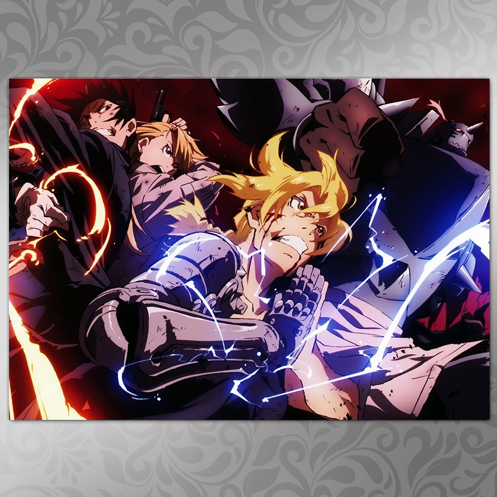 Плакат A3 Аніме Fullmetal Alchemist 029