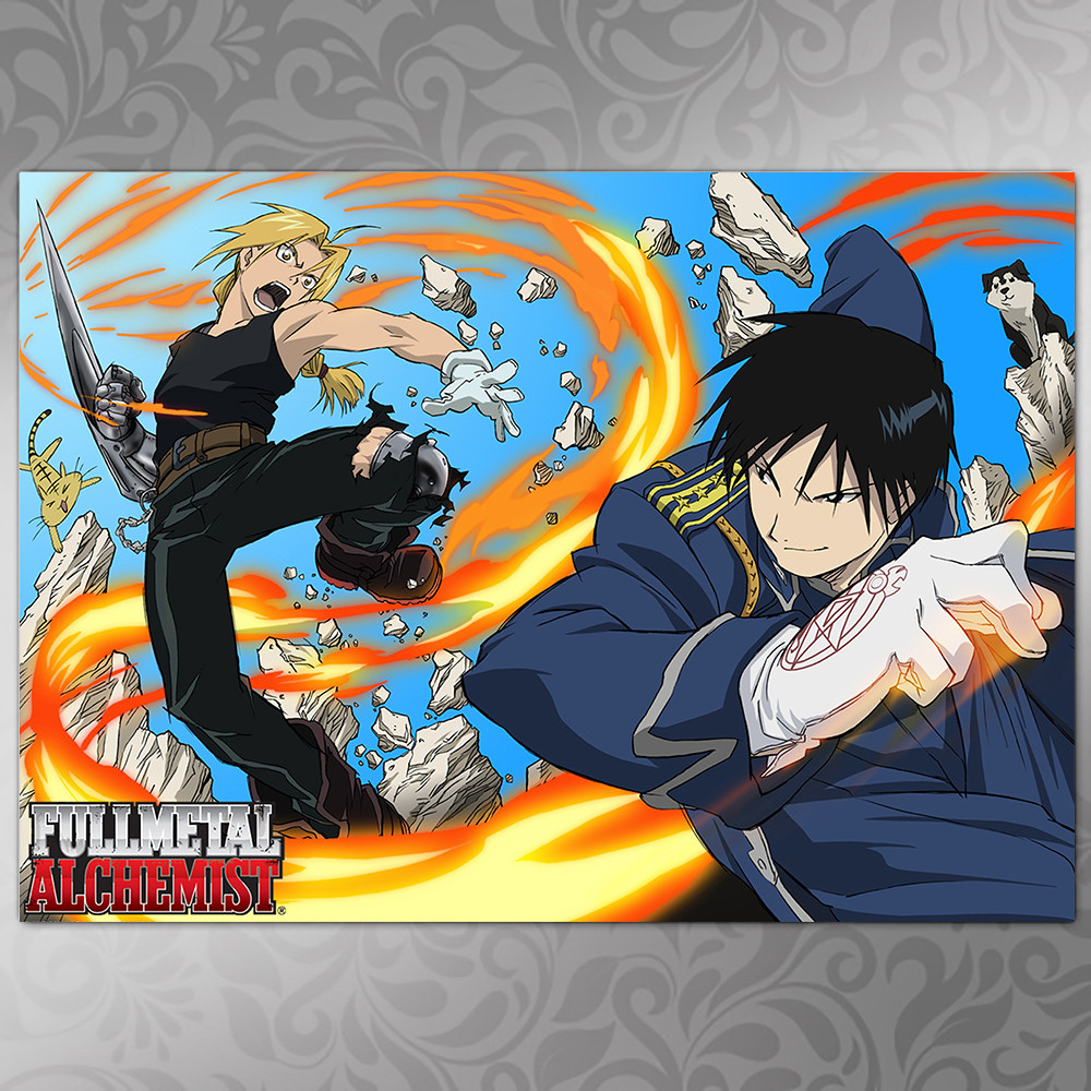 Плакат A3 Аніме Fullmetal Alchemist 031