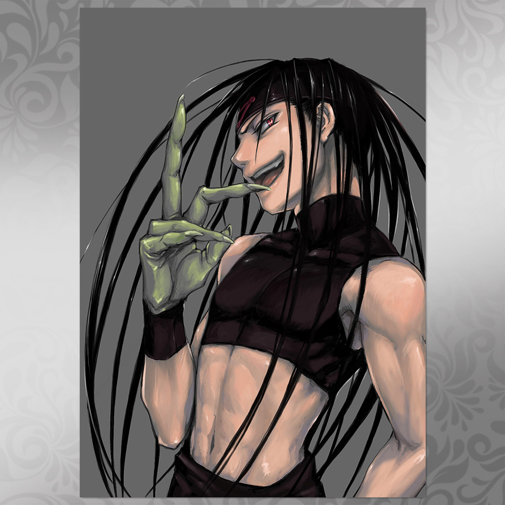 Плакат A3 Аніме Fullmetal Alchemist 033
