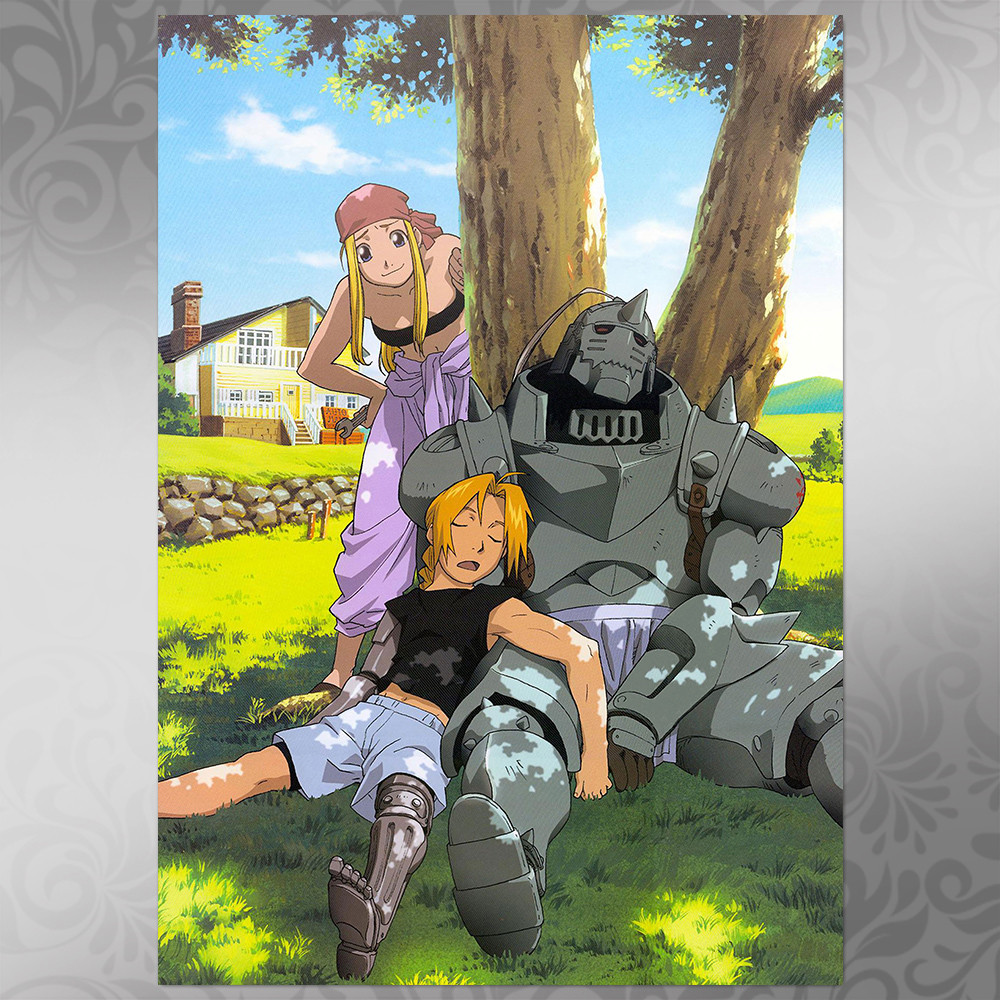 Плакат A3 Аніме Fullmetal Alchemist 034