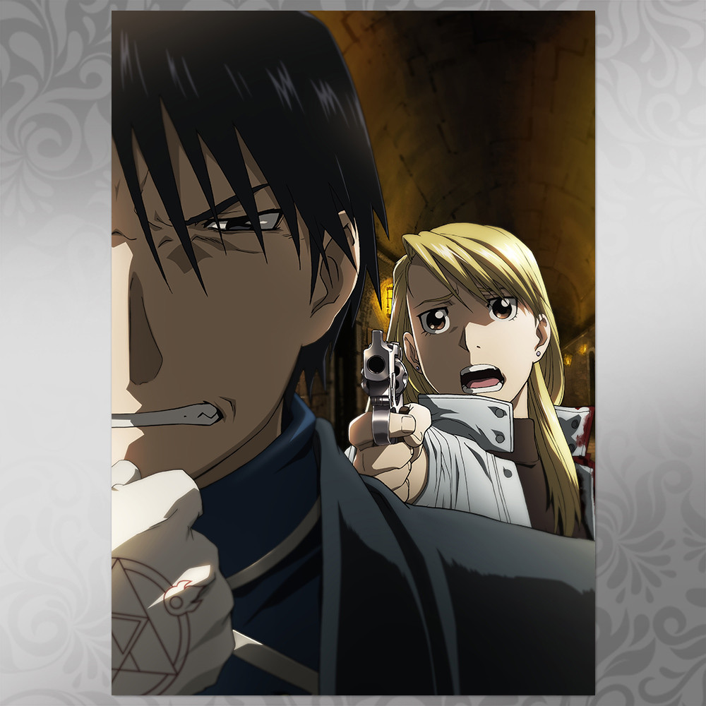 Плакат A3 Аніме Fullmetal Alchemist 039