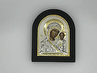 Икона Божьей Матери в рамке на подставке