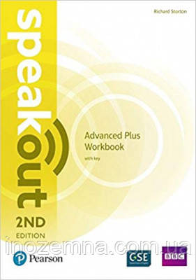SpeakOut 2nd Edition Advanced Plus Workbook with Key