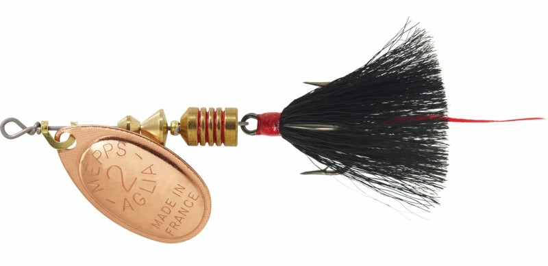 Блешня Mepps Aglia Mouche 2 Cuprum Black Fly, фото 1