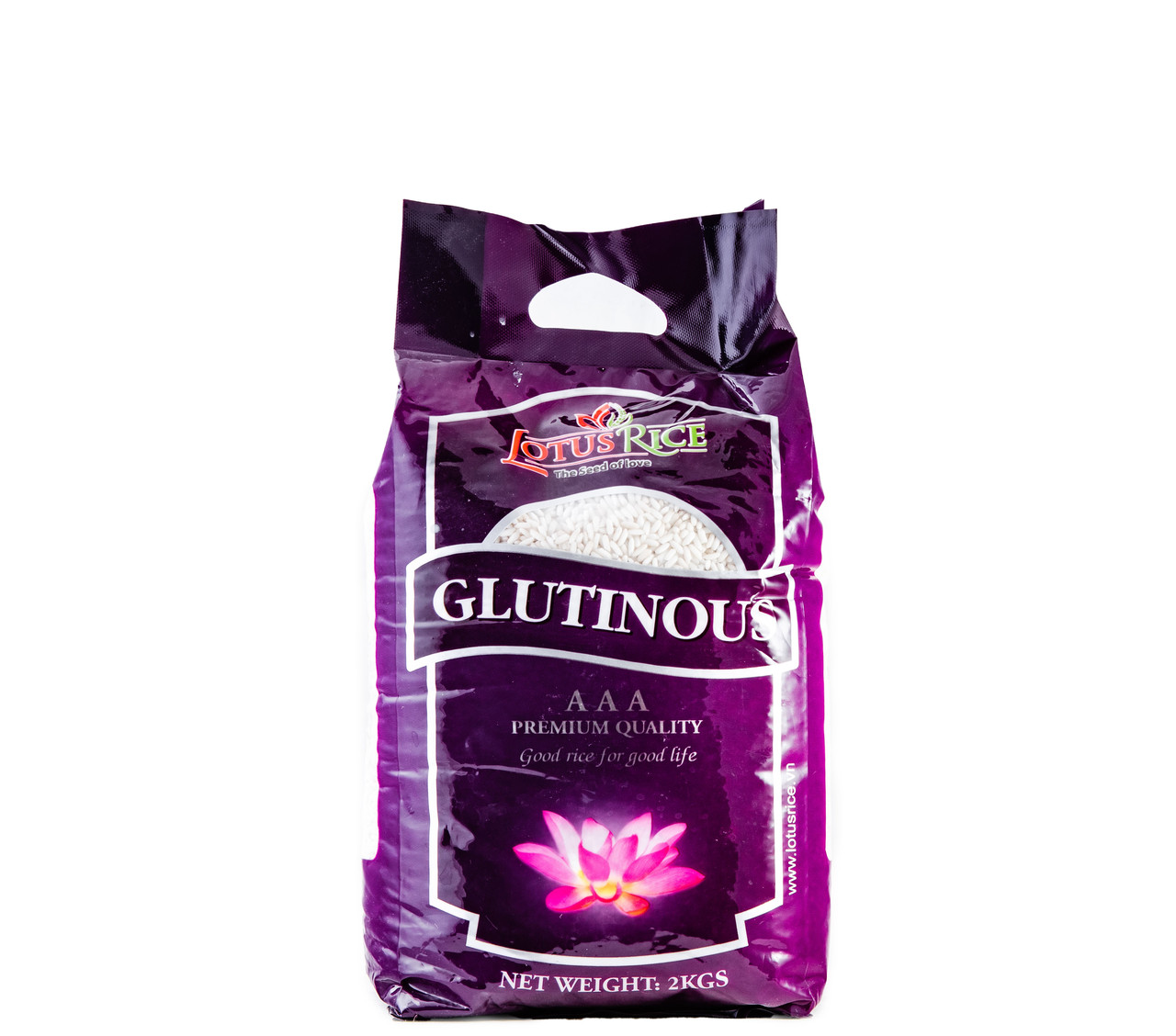 Рис клейкий Premium LOTUS RICE 2 кг, фото 1