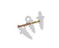 Гвинт для бойла CE Bait Screw 10mm 10ш білий