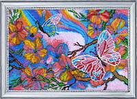 "Сказочные бабочки" Butterfly. Набор для вышивания бисером (116)