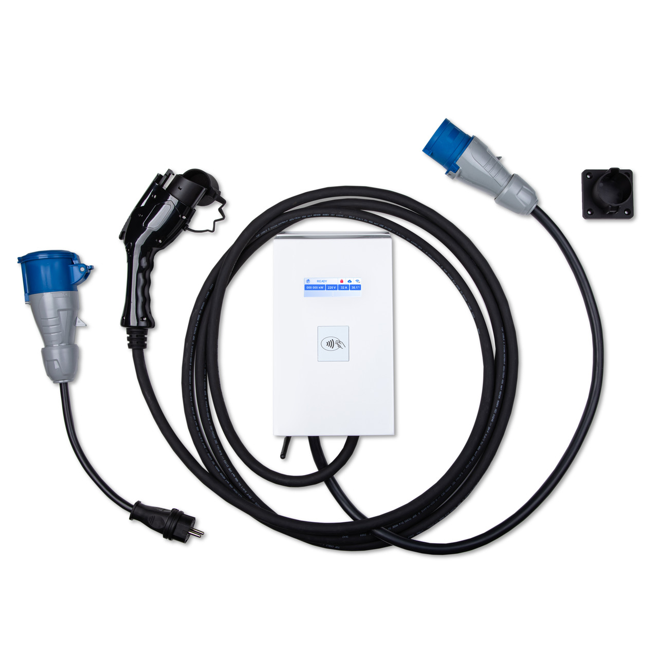 OnCharger Type 1 32A 7.4 кВт WIFI NFC зарядная станция для электромобилей из США (OC1P-32A-J1772) - фото 4 - id-p1043335541