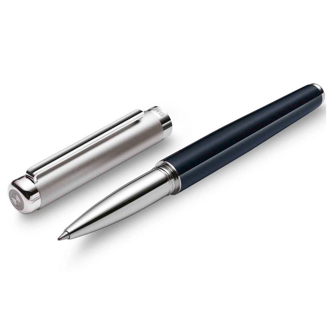 Ручка-ролер BMW Rollerball, Dark Blue / Silver, артикул 80242454635