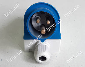 CEE Штекер для затирочної машини "папа", фото 3