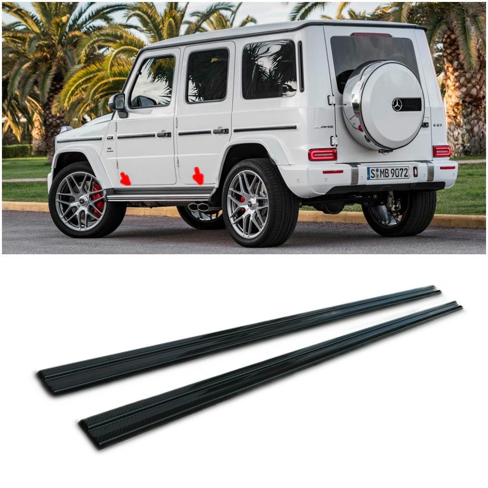 Карбонові молдинги Mercedes G-class W463a W464 (нижні), фото 1