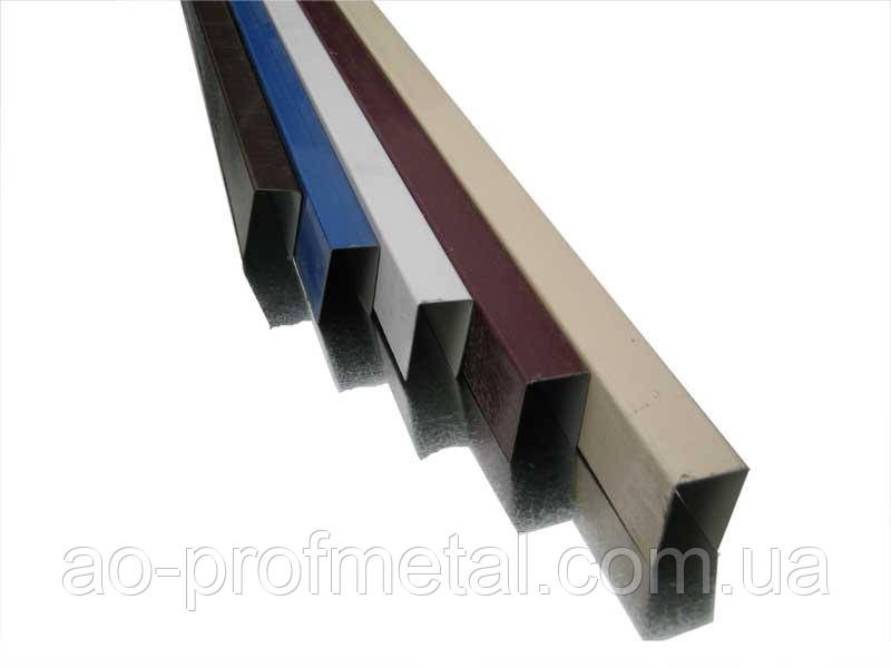 Декоративная П-образная для профнастила., фото 1