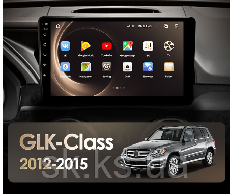 Junsun 4G Android магнітола для Mercedes-Benz GLK-Class X204 2012 - 2015