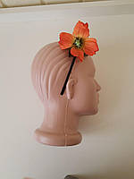 Ободок з жовтою квіткою лілії Kapriss