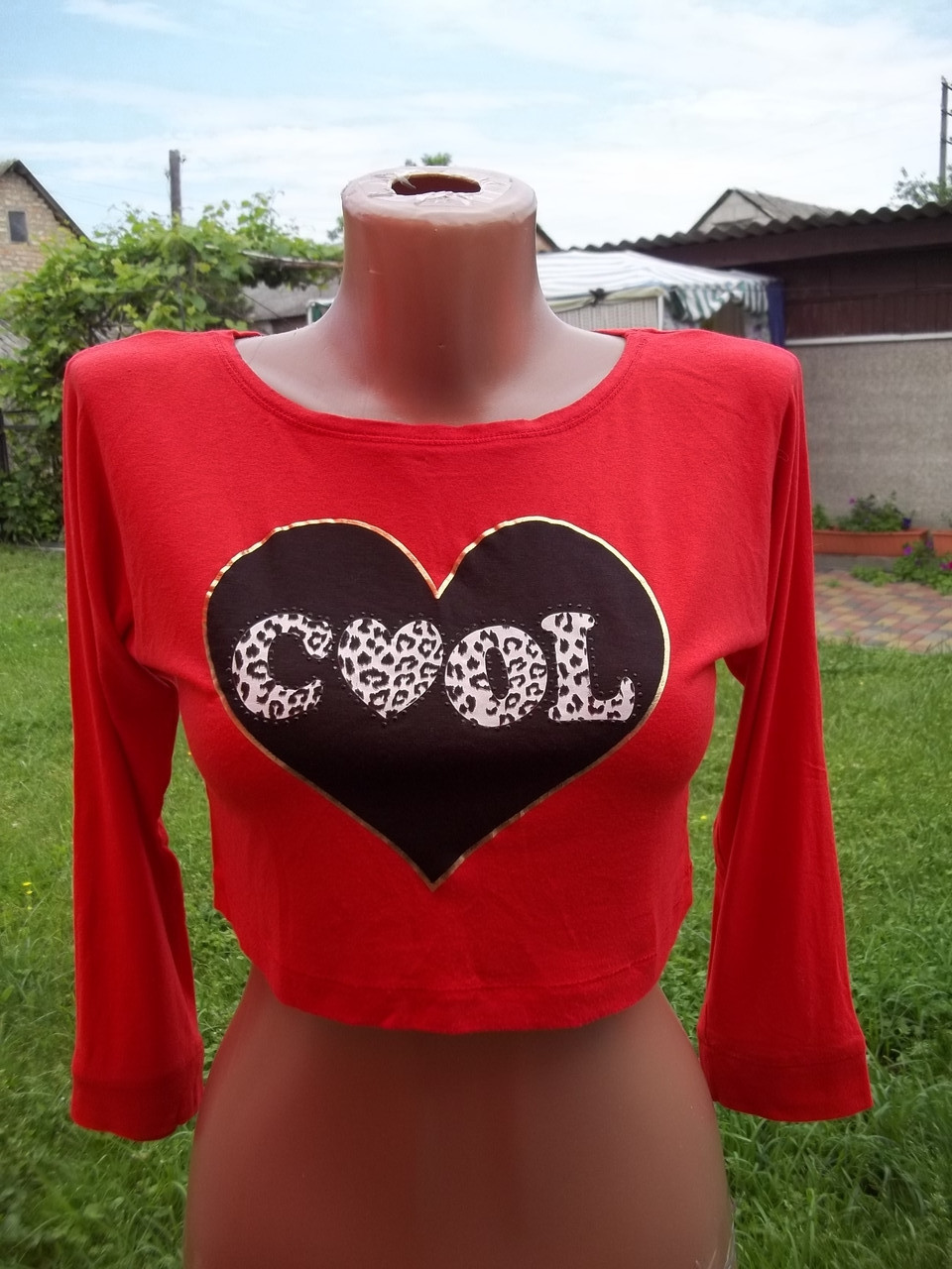 (10-12 років) трикотажний светр кофта топ болеро для дівчинки на зріст 146-152 см