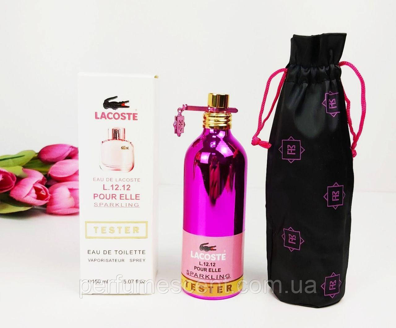 Парфумована вода Eau De Lacoste L. 12.12 Pour Elle Sparkling 150мл