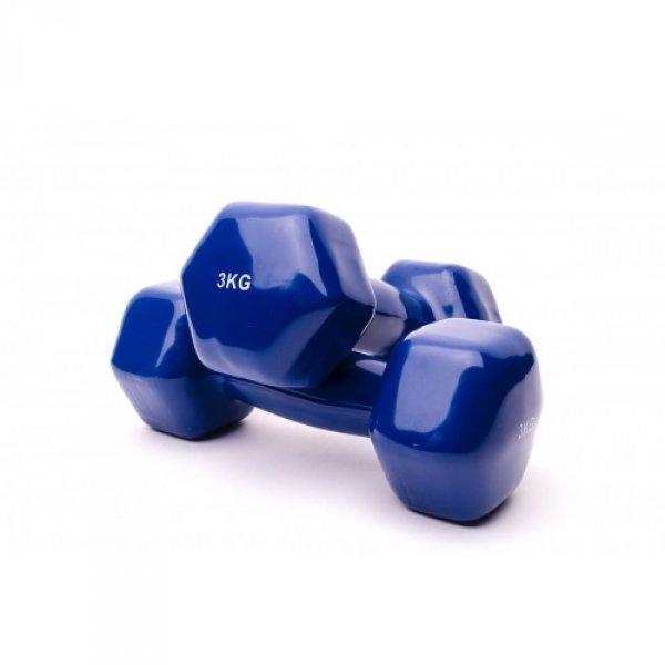 Гантелі аеробні вінілові 3 кг - 2 шт Fitnessport VDD-01-3k