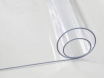 М'яке скло Прозора силіконова скатертина на стіл Soft Glass Захист для меблів 1.0х1.8м