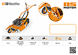 Механічна щітка AS Motor AS 50 WeedHex, фото 2