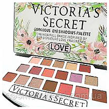 Палітра тіней для повік Victoria's Secret Love Shine Matte Gorgeous Eye Shadows Palette, фото 3