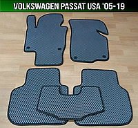 ЕВА коврики на Volkswagen Passat NMS B7, B8 USA '05-19. Ковры EVA Фольксваген Пассат США Фольцваген