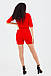 Стильний жіночий комбінезон Kaily, червоний, фото 5