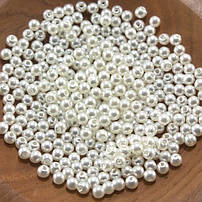 Намистини - Перли пластик Ø4мм