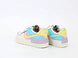 Жіночі кросівки Nike Air Force 1 Shadow Beige Violet, жіночі кросівки найк аір форс 1 шадоу, фото 5
