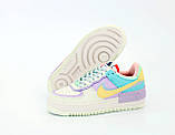 Жіночі кросівки Nike Air Force 1 Shadow Beige Violet, жіночі кросівки найк аір форс 1 шадоу, фото 4