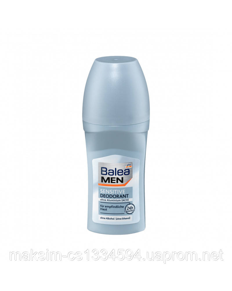 Кульковий дезодорант для чутливої шкіри Balea Men Deodorant sensitive, 50 мл