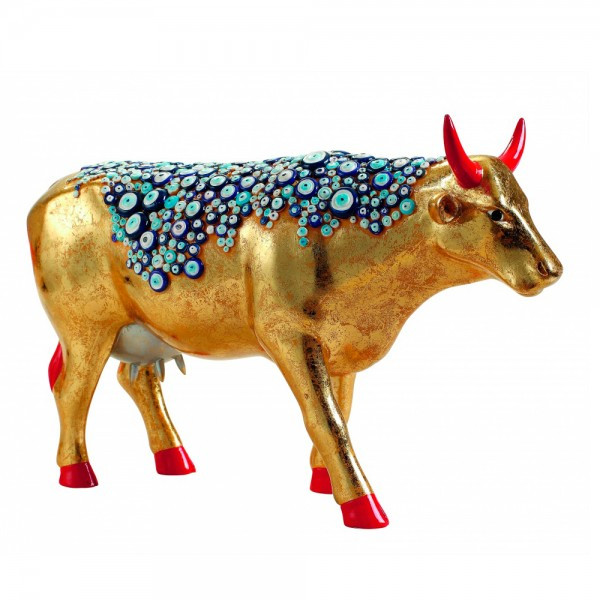 Колекційна статуетка корова The Evil Eye Cow-aka Nazar Boncugu, Size L