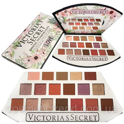 Палітра тіней для повік Victoria's Secret Love Shine Matte Gorgeous Eye Shadows Palette, фото 2