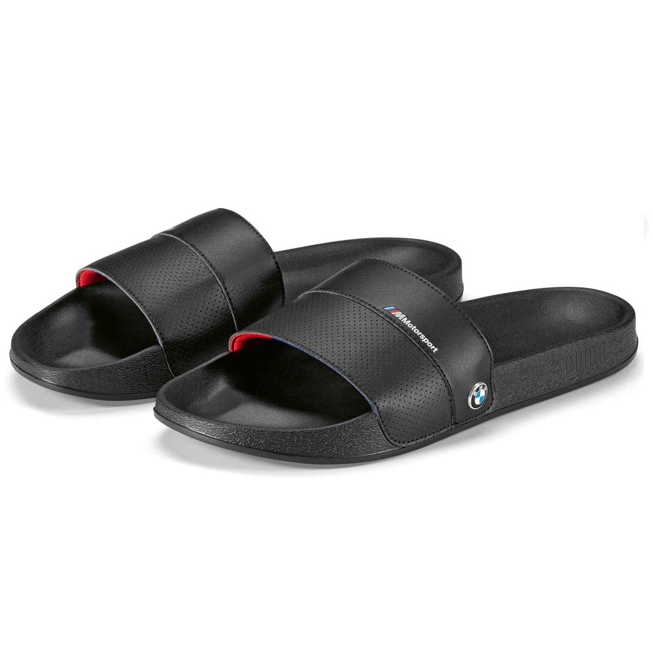 Шльопанці BMW M Motorsport Shoes Leadcat, Unisex, Black, артикул 80192467749