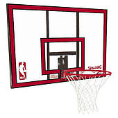 Щит баскетбольний ігровий Spalding NBA Polycarbonate Backboard 112х73,5 см (30 01672 01 1444)