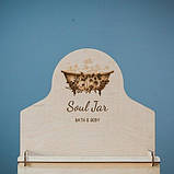 Торгова стійка з фанери. Стійка для товару на 5 полиць. Стелаж для ярмарки. 50, фото 9