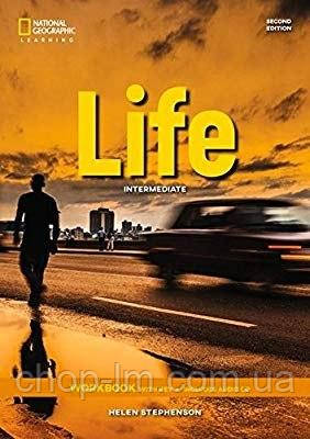 Life (2nd edition) B1/Intermediate Workbook with Key + Audio CD - Зошит / National Geographic Learning